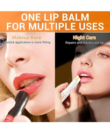 3PCS Turmeric Lip Balm for Smokers - Long-Lasting Moisturizer for Dry Cracked and Dull Lips - Reduces Lip Lines & Flakes - Daily Hydrating Lip Care for Smooth Soft Lips 3PCS LIP BALM - Buy Online on GoSupps.com