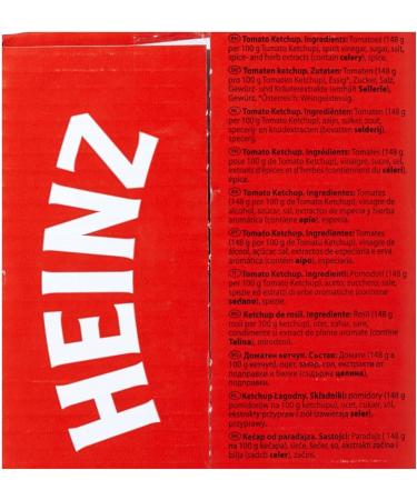Heinz Tomato Ketchup Sachets of 25 x 12g Sachets - Buy Online on GoSupps.com