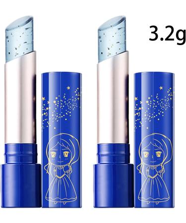  Generisch Temperature-changing lipstick Jelly Blue Moisture Balm moisturizing smooth lip color soft and color-changing makeup pencil long-lasting glossy beauty product - Buy Online on GoSupps.com