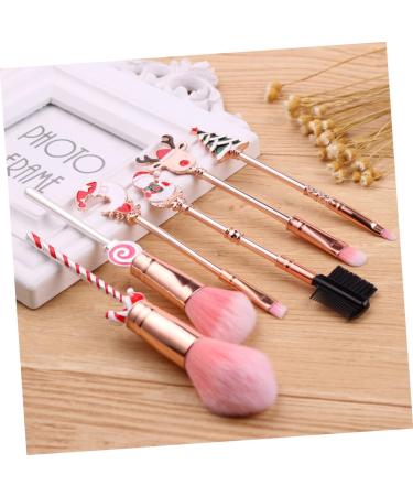 Beavorty 7 santa suits professional makeup Cosmetic makeup makeup accessories cosmetic tools setting powder brush christmas cosmetic brush elder concealer brush major - Buy Online on GoSupps.com