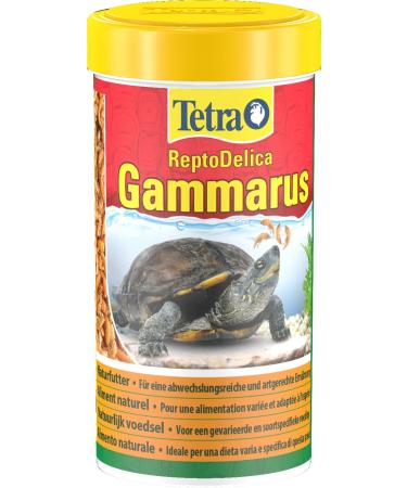 Tetra ReptoDelica Gammarus turtle food - natural food made from whole freshwater shrimp 250 ml can 250 ml (1 pack) - Buy Online on GoSupps.com