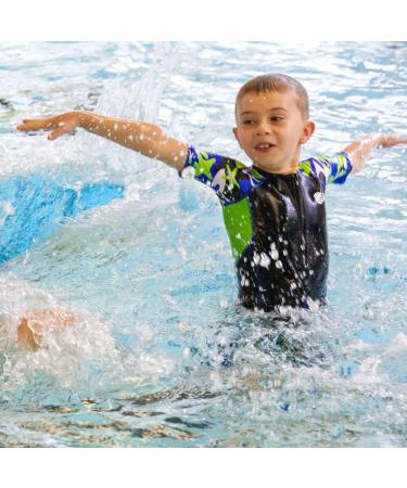 Buy Beco-Sealife Children's Wetsuit Shorty - 2mm UV Neoprene Suit for Kids with UPF 50+ Blue/Green | Ideal for Warming Swimming & Water Activities - Buy Online on GoSupps.com