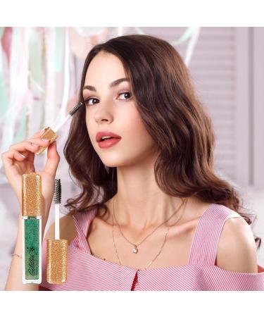 Diamond Mascara - 0.21 Oz Waterproof Long Lasting Shiny Diamond Mascara - Shining Thickening Eyelash Coat for Dating and Multiple Colors Available Aezon - Buy Online on GoSupps.com