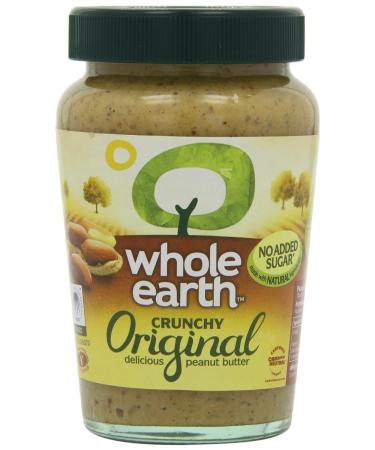 Whole Earth Whole Earth Crunchy Original Peanut Butter No Added Sugar (340g) - Pack of 2