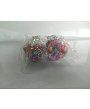 Trsnzul Mini Hair Clip Set - 100 Colorful Pearl Clips & 50 Flower Hair Accessories for All Hair Types - Perfect for Styling & DIY - Random Colors - Buy Online on GoSupps.com