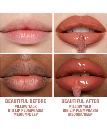 Huxibai Full effect lip hydrating plumper with bunny effect lip gloss for women and girls daily use evening care makeup preparation 05 - Buy Online on GoSupps.com