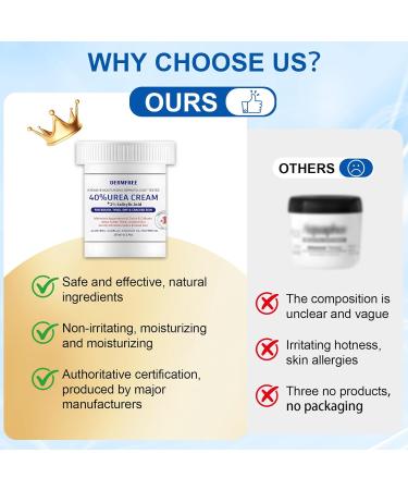 100ml Cr me l'Ur e 40% Soin Intense Pieds/Mains Tr s Secs et Ab m s limine Callosit s et Crevasses Hydratation Profonde - Buy Online on GoSupps.com