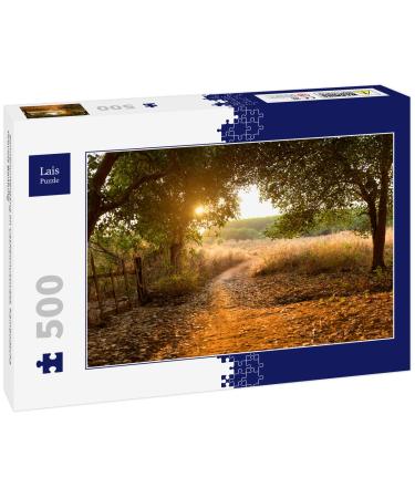 Lais Puzzle Sunset in the Cashew Nut Forest Cambodia Banlung Province 500 pieces
