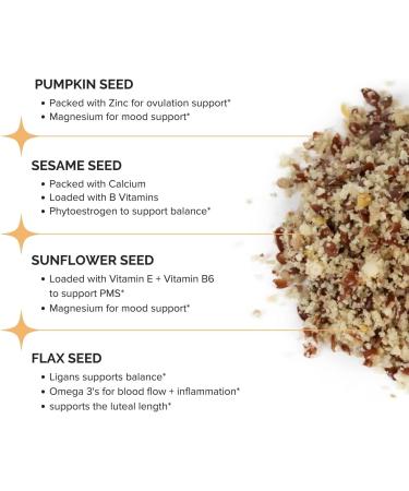 Funk It Wellness Revitalize Seed Blend | Natural Perimenopause Relief | Support for Irregular Cycles & Symptoms | 100% Plant-Based - Buy Online on GoSupps.com