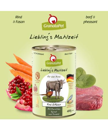 Granapet Liebling's Meal Multipack 3 - Grain-Free Wet Dog Food (6 x 400g) | High Meat & Quality Oils - Premium Trials - Buy Online on GoSupps.com