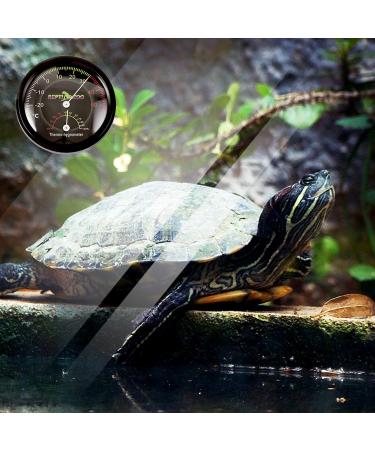 Mallalah Needle Hygrometer Terrarium Thermometer Humidity Meter Pressure Gauge for Amphibian Reptiles Lizard Snake Reservoir ROHS Certified - Buy Online on GoSupps.com