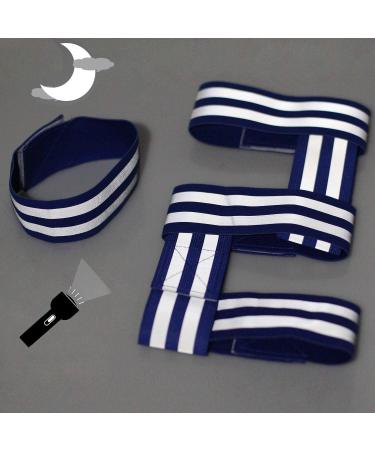 Buy 6 Pack Double Reflective Tapes - Elastic Reflective Bracelets for Jogging Cycling Hiking & Running - Blue TKB5062 - Buy Online on GoSupps.com