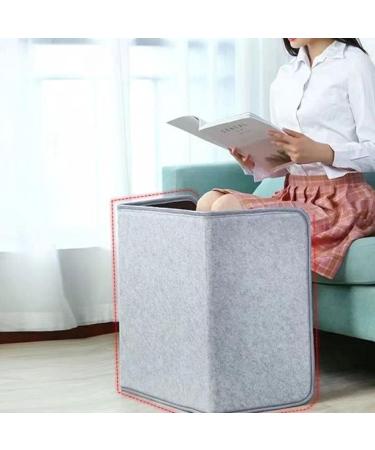 Optimized Surface Heating Triple Foldable Room Heater - Eco-Friendly Electric Foot Warmer with 45 Angle Auto Shutoff & Overheat Protection | Virtcooy for Home Office & Bedroom - Buy Online on GoSupps.com
