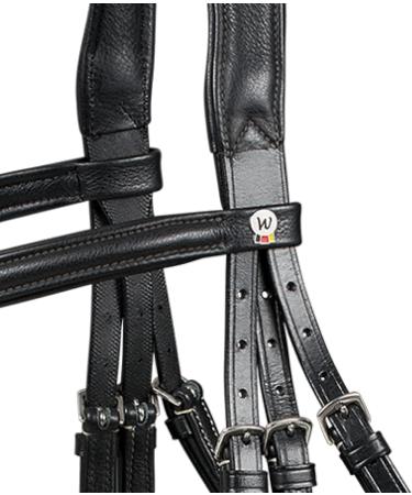 WALDHAUSEN Bridle X-Line Supersoft Black for Warmbloods | Premium Quality Equestrian Gear - International Shipping Available - Buy Online on GoSupps.com