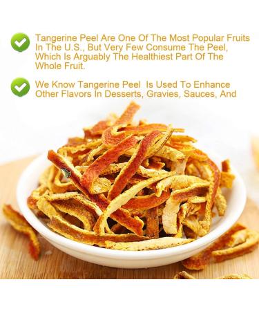 PlantGift Tangerine Peel Tea 80G/2.82oz Dried Orange Peel Herbal Tangerines Chen Pi Tea Rich in Antioxidants and Immune Vitamin C - Buy Online on GoSupps.com