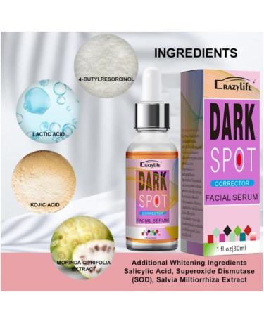 Dark Spot Corrector Facial Serum 1 fl oz - Buy Online on GoSupps.com