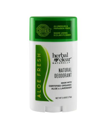 21st Century Herbal Clear Naturally  Natural Deodorant Aloe Fresh 2.65 oz (75 g)