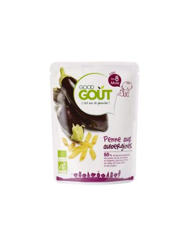 Good Go t Bio Penne aux Aubergines d s 8 Mois 190 g