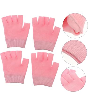 HONMEET 2 Pairs Gel Gloves Moisturizing Gloves Overnight Moisturising Gloves for Beauty Care Gloves Cotton Moisturizing Gloves Moisture Gloves Dry Hands Hand Gloves Spa Gloves Dipping 16X13X1CM - Buy Online on GoSupps.com
