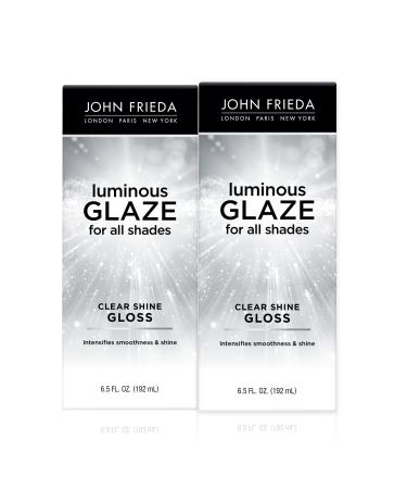 Luminous Glaze Clear Shine Hair Gloss, Anti-Fade, Color Enriching Gloss, Safe for Color Treated Hair, 6.5 oz (Pack of 2) 6.5 Ounce (Pack of 2) Clear Shine Gloss