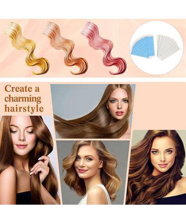 Grendly 108pc/Lot Fixed Wig Tape Double Sided Adhesive Extension Hair Tape Strips Waterproof for Toupee/Lace Wigs Film Adhesive Easy Install Easy to Use - Buy Online on GoSupps.com