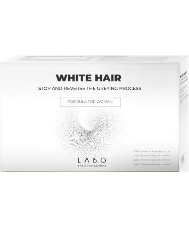Crescina White Hair for Women - 20 x 3.5 ml | Revitalize & Restore Hair Color | International Shipping Available - Buy Online on GoSupps.com