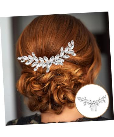 minkissy Hair Comb Womens Headpiece Girl Headpieces for Wedding Rhinestone Headpieces for Women Bride Headpieces for Wedding Rhinestone Side Comb Hair Women's Decorate Alloy Hair Side Comb - Buy Online on GoSupps.com