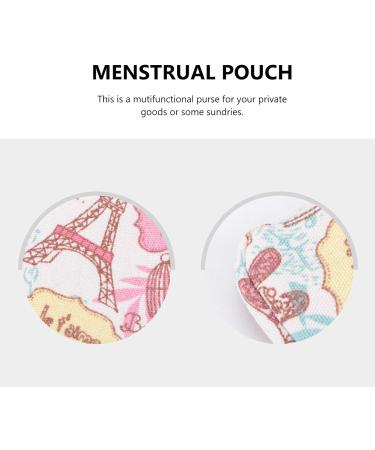 HEALIFTY Sanitary Napkin Storage Bag - Large Capacity Menstrual & Tampon Container for Travel & Home - Buy Online on GoSupps.com