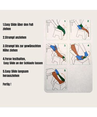 Arion Easy Slide & Olan Marp Detergent for Compression Stockings - 50ml | Light Tightening for Size 39-41 Open Foot - Buy Online on GoSupps.com