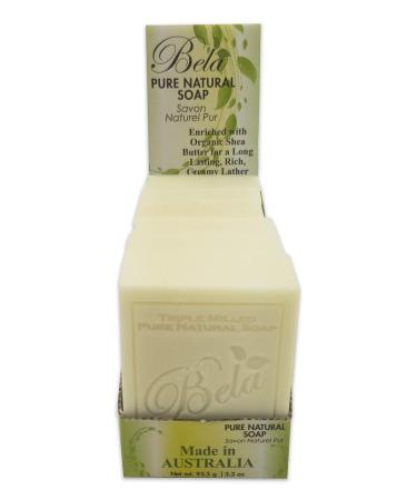 Bela Bath & Beauty Extra Creamy Goats Milk Soap Bars - 6 Pack, 3.3 oz. Each | Triple Milled & Moisturizing | No Harsh Ingredients - Buy Online on GoSupps.com
