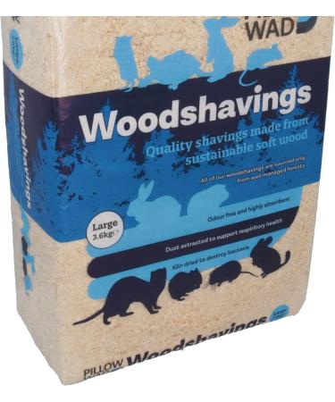 AB Tools Dust Extracted Kiln Dried Small Animal Bedding Woodshaving3.6Kg - Buy Online on GoSupps.com