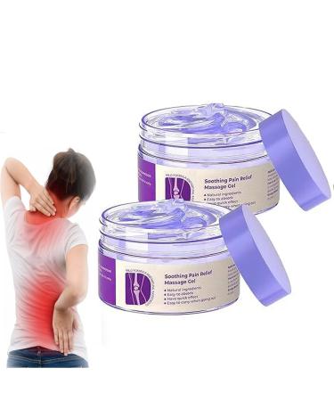 2PCS Gel Violet Anti-Douleur Articulaire Gel Articulaire pour Les Activit s Dans Tout Le Corps Massage Et Relaxation Soulagement Apaisant pour Les Genoux Le Dos Le Cou Les Mains Et Les Pieds