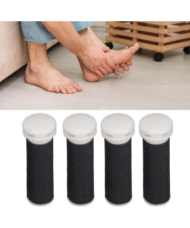 4 Replacement Roller Heads for Electric Foot File - Super Coarse & Regular Coarse Pedicure Accessories - Buy Online on GoSupps.com