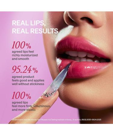 KNEMO LipLock Jelly Serum Korean Skincare for Dry Lips Long-Lasting Hydrating Plumping Glossy Mask with Rose PDRN Carrot Collagen Pillow Peptide Moisturizing Tinted Lip Balm. (Grape Crush) - Buy Online on GoSupps.com