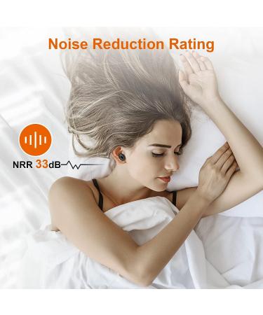 Tiliwame Reusable Silicone Ear Plugs for Sleeping, Study, Work - Noise Cancelling Earplugs with 8 Ear Tips (Black) - Buy Online on GoSupps.com