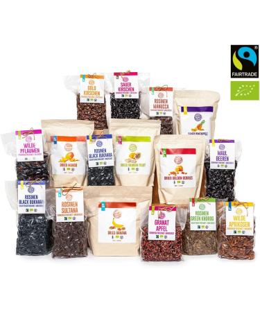  pakka PAKKA Organic Fair Trade Dried Golden Cherries - 1kg - Collected Directly from Small Farmers in Samarkand Uzbekistan Vegan Family Package 1000g (1 - Buy Online on GoSupps.com