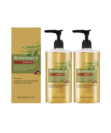 Shampooing l'huile de romarin - shampooing de croissance des cheveux avec de la biotine et de la k ratine apaise le cuir chevelu r pare les cheveux contr le les pellicules et nourri (2)
