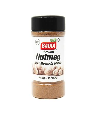 Badia Nutmeg Ground 2 Oz - Pack of 8 | Premium Quality Spice Blend - Buy Online on GoSupps.com