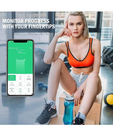 Squamae Smart Scale: Full Body Composition Analyzer with 8 Electrodes and Bluetooth - White - Buy Online on GoSupps.com