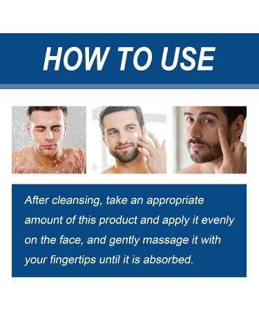 Mikabila 50ML Anti-Wrinkle Face Cream for Man Pro-Collagen Anti-Wrinkle Moisturiser for Men Anti-Ageing Mens Repair Skincare Natural and Organic Anti Wrinkle Face Cream To Reduce Fine Lines - Buy Online on GoSupps.com