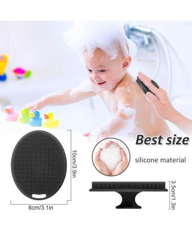Skin Scrubber Multifunctional Silicone Face Scrubber | Cleansing Manual Waterproof Cleansing Skin Care Face Brushes for Cleansing for Deep Cleaning Skin Care Hersil Black - Buy Online on GoSupps.com