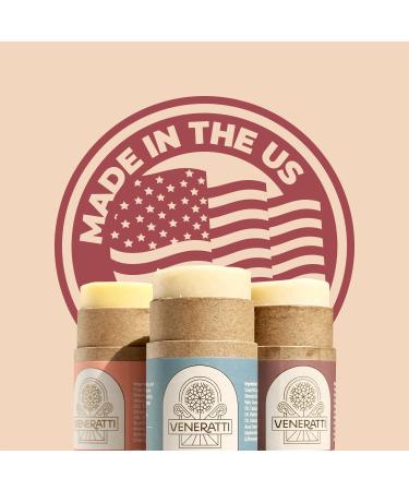 VENERATTI Lotion Bar - Vegan Made in the US Eco Friendly Stick - Quick Absorption Non-Sticky - Natural Ingredients Solid Body Lotion for Women Dry Skin - Travel Body Lotion (Gift Box 5 Units) - Buy Online on GoSupps.com