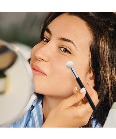 Mushroom Makeup Brush | Mushroom Concealer Brush | Makeup Sponge Brush | Mushroom Makeup Brush | Makeup Sponge Applicator Stick Black - Buy Online on GoSupps.com