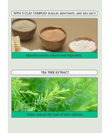 I DEW CARE Clay Sheet Mask - 4 Pack | Daily Exfoliate, Decongest, Minimize Pores, & Soothe | Infused with 3-Clay Complex, Tea Tree & Centella Asiatica - Buy Online on GoSupps.com