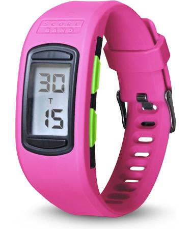ScoreBand Play Four Mode Scorekeeping Watch - Pink | Track Scores Effortlessly - Buy Online on GoSupps.com