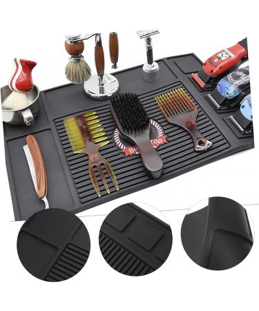NUSITOU Hairdressing Tool Pad Clippers Mat Barber Supplies Hairdresser Tools Hairdressing Mat Hairdressing Tool Mat Hair Trimmers Pad Barber Pad Station Mat Anti-Skid Mat Barber Mat - Buy Online on GoSupps.com
