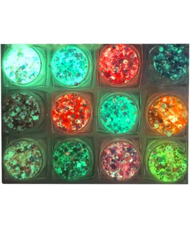  GjnjfdF Glitter makeup for the body glitter makeup for face and body - Long-lasting sparkling lotion in 12 colors | Attractive glitter liquid eyeshadow gel makeup - Buy Online on GoSupps.com