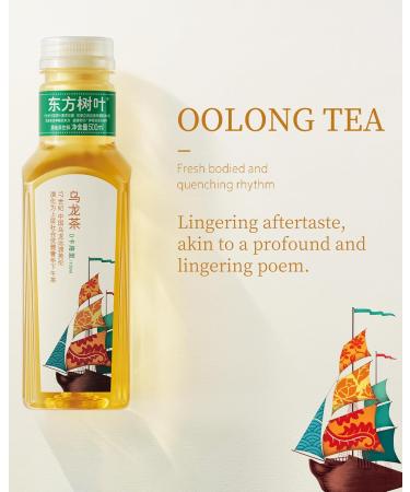 ORIENTAL LEAF Unsweetened Iced Tea Bottled Oolong Tea 500 ml Bottles 15 Pack Bottled Iced Tea Drinks Sugar Free 0 Calories unsweet oolong - Buy Online on GoSupps.com
