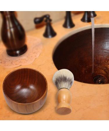 LAURAG Beard Shaving Cream Bowl & Mug for Men | Premium Shaving Soap & Brush Set | Ideal Gift for Grooming - Buy Online on GoSupps.com