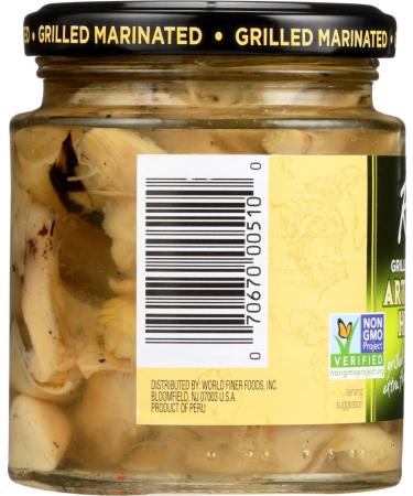 Reese Grilled Marinated Artichokes Hearts 7.5oz (Pack of 12) - Savory Grilled Artichoke Hearts - Buy Online on GoSupps.com